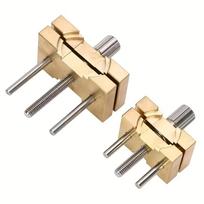 Multi-functional Movement Clamp Tools Fixed Base Watch Repair Tools Brass Clamper  Case Clamping 2 PC