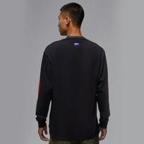 Jordan Nike Rare Air Washed 85 Long Sleeve Crew Shirt XXXL juoda