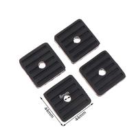 4Pcs Rubber Mount Shock Absorption Anti Slip Durable Anti Vibration Pad For Balcony Air Conditioner Outdoor Unit Outdoor Roofs