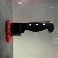 Funny Mini Knife Magnetic Fridge Stickers 3D Fun Axe Fridge Magnet Home Decorations Home Accessories Fridge For Iron Surface
