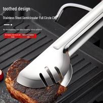Faust Stainless Steel Anti-Scald Half-Round Tongs labai tiršta spalva/maža spalva