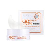 Petitfee Collagen and CoQ10 Hydrogel Essence Eye Patch 60pcs 84g for Under Eye Skin Tightening and Advanced Anti-Aging Care