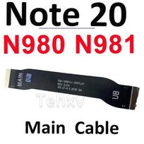 Good WIFI Signal Antenna Charging Board 5G NFC Coil Micro Connector LCD Main Cable For Samsung Galaxy Note 20 N980F N981U N981B Main Cable