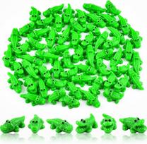 Pc 100/50 Mini Crocodile Animals Tiny Resin Animals For Dollhouse Fairy Garden Landscape Aquarium Fairy Garden Home Decor 50pc