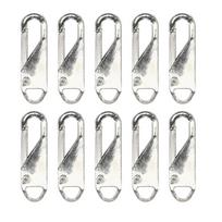 20pcs Universal Replacement Zipper Slider Puller Instant Repair Bag Replacement Bad Buckle Travel Suitcase Head DIY Sewing Craft