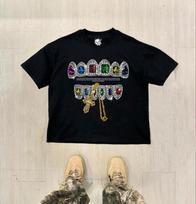 GRILLZ CROSS Chain Graphic Boxy Unisex T-Shirt S