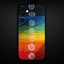 Mandala Chakra Insist Yoga Phone Case For Samsung Galaxy A73,A72,A71,A70,A53,A52,A51,Others Soft Black Shell Samsung a53 5g