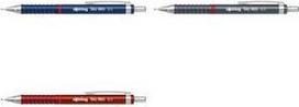 rotring Feinminenstift Tikky Retro, 0,7 mm, blau verchromte, starre Röhrchenspitze, gummierte, gewellte - 1 Stück (2202569)