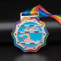 Children's Sports Meet & Marathon Medal: Customizable Metal Award for Students