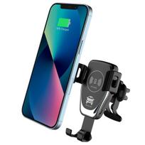 Wireless Car Charger 30W Fast Charging Auto-Clamping Wireless Car Charger Phone Mount Car Air Vent Phone Holder Reusable Air juoda