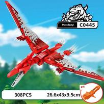 MOC Jurassic Series Spinosaurus Tyrannosaurus Rex Building Blocks Set Dinosaur Velociraptor Idea Toys For Children Birthday Gift Paper Instruction