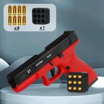 Automatic Shell Ejection Toy Pistol Gun Blaster Model for Kids Adults Outdoor Cs Games Interactive Props Toy Gun Gifts for Boys