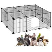 Playpen Metal Door for Small Animals Folding Cage Run