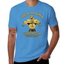 Jack Hanma Gym Tshirt boys animal print plain summer clothes sublime heavy weight t shirts for men S