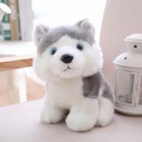 New Cute Puppy Doll, Cloth Doll, Husky Dog Doll, Plush Toy Doll 18cm