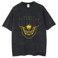 Death Stranding Kojima Hideo Metal Gear Solid Reedus Norman TShirt Game Mgs Cotton Short Sleeve Tee Shirt S