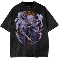 Jujutsu Kaisen Megumi Fushiguro Vintage Anime TShirt Mens  Summer new Fashion Street YK Top Clothing pure cotton Top M