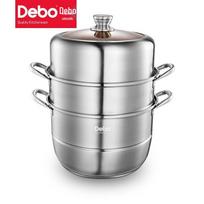Debo Angelo 304 Stainless Steel 28cm Double Layer Steamer