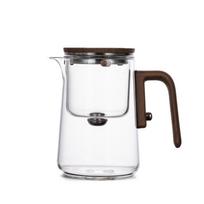 Glass Water Separation Inner Container Teapot Clear Kung Fu Tea Pot  Tea Desk 800 ML