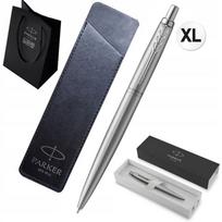 Długopis Parker Jotter Xl Stalowy Srebrny Grawer Na Prezent Etui Walentynki