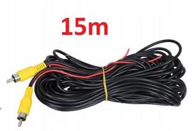 Przewód Do Kamery Cofania Kabel 15M Cinch Rca Av