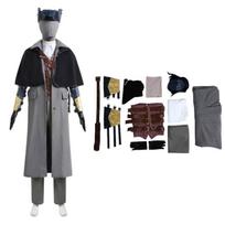 Premium Bloodborne Gehrman Hunter Cosplay Costume Featuring Soft Lycra Fabric For Ultimate Comfort S