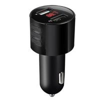 Transmiter Bluetooth Fm Ładowarka 2Xusb Lcd Mp3