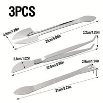 3pcs Gardening Tool Set Multi-Functional Weeding Rake Soil Loosening Bonsai Shovel For Bonsai Creation Gardening Accessories