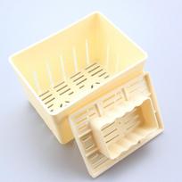 DIY Plastic Tofu Press Mold Homemade Soybean Curd Maker With Cheese Cloth Kitchen Cooking Tool Set Tofu Making Mould
