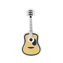 Funny Guitar Shaped Brooches Bass Badge Composing Musical Instrument Enamel Pins