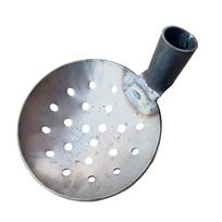 Surinkimo baseino šaukštas Molo kaušas Kanalizacijos šaukštas Metalinis molo kaušas efektyviam valymui Vandens kaušas įrankis drenažui nutekėjimui kanalizacijai white