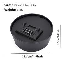 Key Safe Lock Box Wall Mounted Security Storage Stash Secret Money Safe Container For Money Cash Jewelry Valuables Home Office juoda