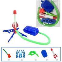 Air Kid Rocket Foot Pump Launcher Outdoor Air Pressed Stomp Soaring Rocket Toys Child Play Set Jump Sport Games Toy For Children