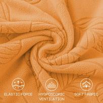 Jacquard Pattern Office Seat Cover Wear-Resistant Dustproof Removable Chair Cover Machine Washable Stretchable žalia