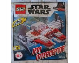 Lego kaladėlės Žvaigždžių karai Jedi naikintuvas Rinkinys Laivas Maišelis Transporto priemonė
