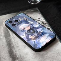 Game Genshin Impact Furina Phone Case Black Silicone Soft Shell For IPhone 17 16 15 14 13 12 11 Air Pro Max Plus Hot Sale iphone 16 Plus