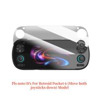 5.5Inch Tempered Glass Screen Protector for Retroid Pocket 6 Handheld Console 9H Hardness Anti-Scratch Film Gaming Accessories 1 PCS