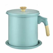 BPA-Free Bacon Grease Container Large Capacity Grease Separator Oil Filter Pot  Frying Essential šviesiai žalios spalvos