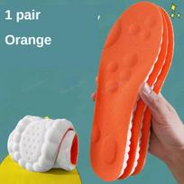 1Pair 4D Soft Shoes Insoles for Feet Plantar Fasciitis Insole Arch Support Orthopedic Inserts Sports Shock Absorption Shoe Pads EU35-36