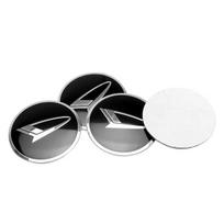 4pcs 56mm Metal Car Wheel Center Hub Caps Stickers Logo Emblem Exterior Parts Accessories For  Terios Sirion Mira etc