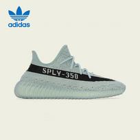 Adidas Yeezy 350 HQ2060 Grey Lake Green Casual Sneakers 38.5