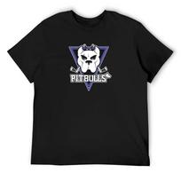 Bristol Pitbulls T-Shirt summer top man t shirt sports fans mens white t shirts S juoda