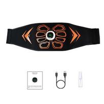 Abdominal Toning Belt Abs Trainer Waist Muscle Toner USB Rechargeable Home Workout Fitness Equipment for Core Strengthening