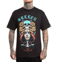 Sullen Clothing Muerta Standartiniai marškinėliai - Tatuiruotė DOD meno kūrinys S