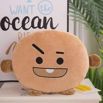 BTS BT21 Pliušinė komforto pagalvė Kpop namų dekoracija 30cm*30cm