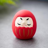 Cute Ceramic Daruma Statue Daruma Tumbler Crafts Japanese Style Lucky Fortune Ornament Landscape Home Decor Accessories Gifts