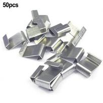 Fixing Buckle Clip Durable Greenhouse Glazing Sliver Spare Parts Spring Stainless Steel W / Z 15*9*0.5MM Accessorise