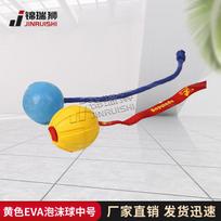Jinruishi Šunų dresūros magnetinis putplasčio kamuoliukas su virve gray