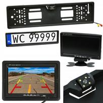 Kamera Cofania W Ramce 4 Led Monitor Lcd 7'' Pilot