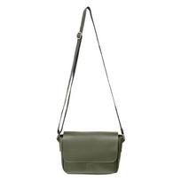 Rectangular Women Messenger Bag PU Leather Sling Bag Fashion Shoulder Bag  Hiking žalia
